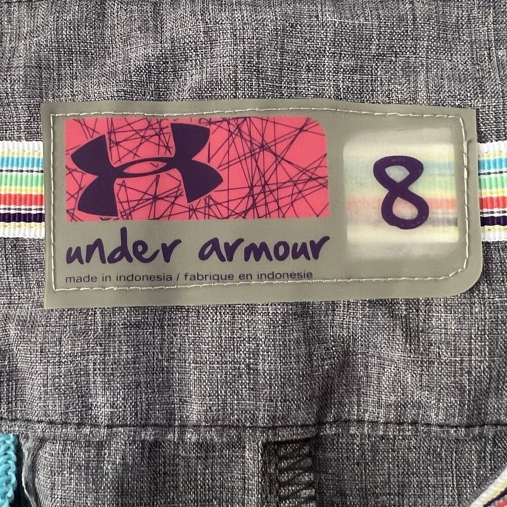 Under Armour MNT Women's Skirt Size 8 Gray Pockets Zip Golf Mini Activewear - Picture 3 of 15